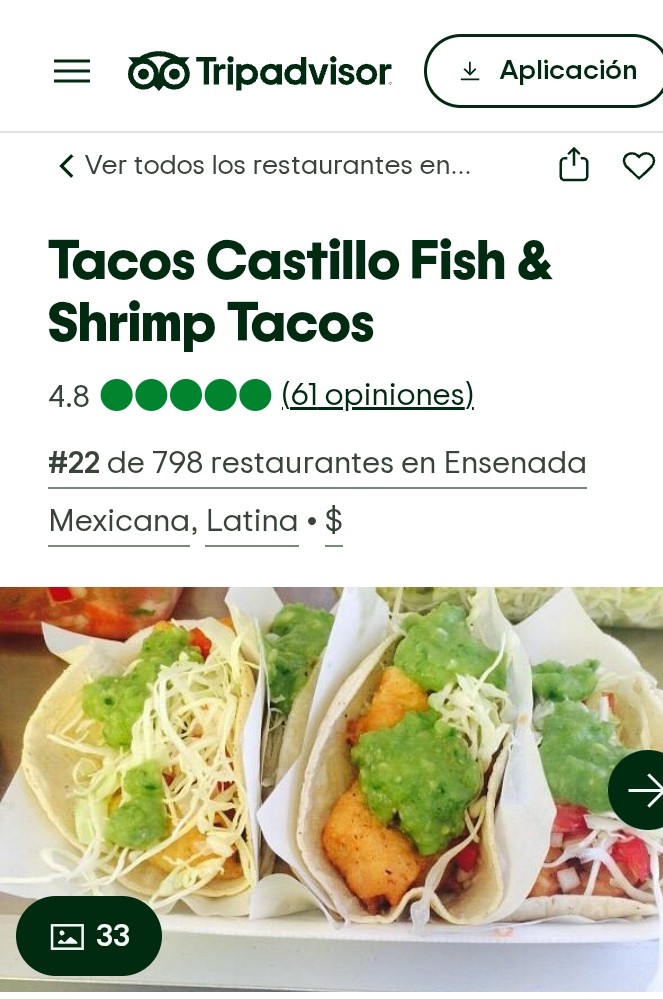 Tacos Castillo Menu - Image 2